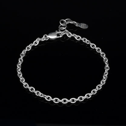 Cable Chain Link Bracelet